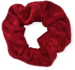 ΥΦΑΣΜΑΤΙΝΟ Scrunchie ΛΑΣΤΙΧΑΚΙ ΜΑΛΛΙΩΝ - Κόκκινο