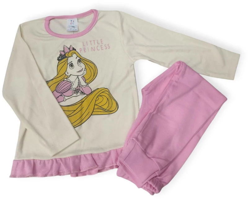 Παιδική πιτζάμα &quotLittle Princess&quot 4082-ΡοζΚρεμ