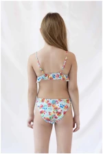 Παιδικό Μαγιό Bikini με λουλουδάκια Tortue S4-102-125 -Multi