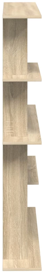 vidaXL Ράφι Τοίχου Sonoma Δρυς 102 x 20 x 130 εκ. Επεξεργασμένο Ξύλο