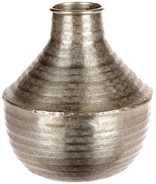 Βάζο 012.912542005 Φ21x23,5cm Silver Μέταλλο