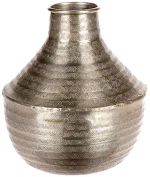 Βάζο 012.912542005 Φ21x23,5cm Silver Μέταλλο