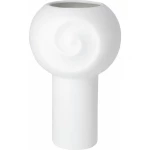 Βάζο Shell With Base RD00512722 14x12,5x22,5cm White Trevoly Πορσελάνη