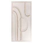Πίνακας 3D μπεζ–χρυσός 140x70x3cm Eurolamp 812-20047