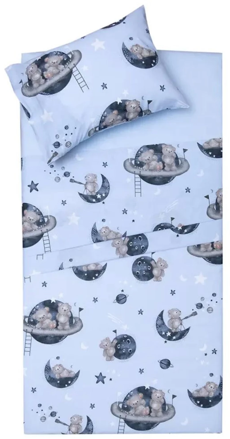 Κουβερλί Βρεφικό Απόλλο Ciel Viopros 120x160cm 100% Βαμβάκι