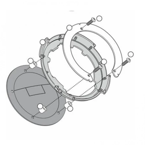Kappa Βάση Tanklock Tankbag BF05K