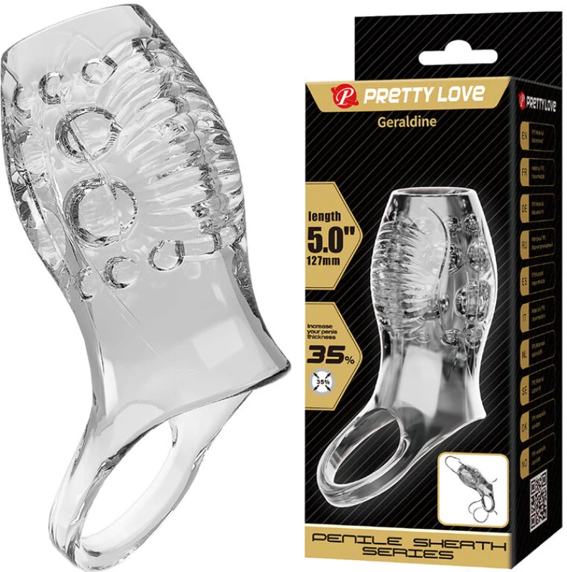 PRETTY LOVE - GERALDINE THICKENING TEXTURED TRANSPARENT FUNDA
