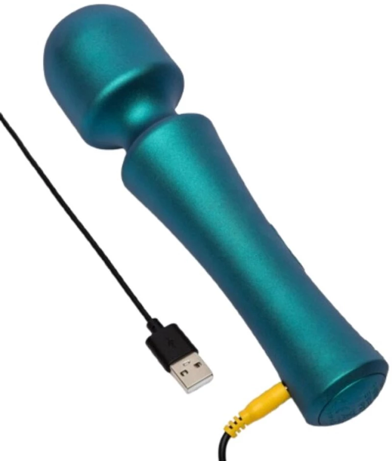 ROMP - PRESTO MINI WAND VIBRATOR FLEXIBLE HEAD GREEN