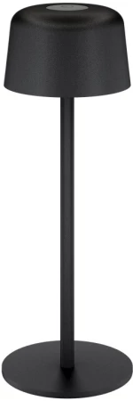 GOOBAY επιτραπέζιο φωτιστικό 77675, 3000K, dimmable, επαναφορτιζόμενο, μαύρο