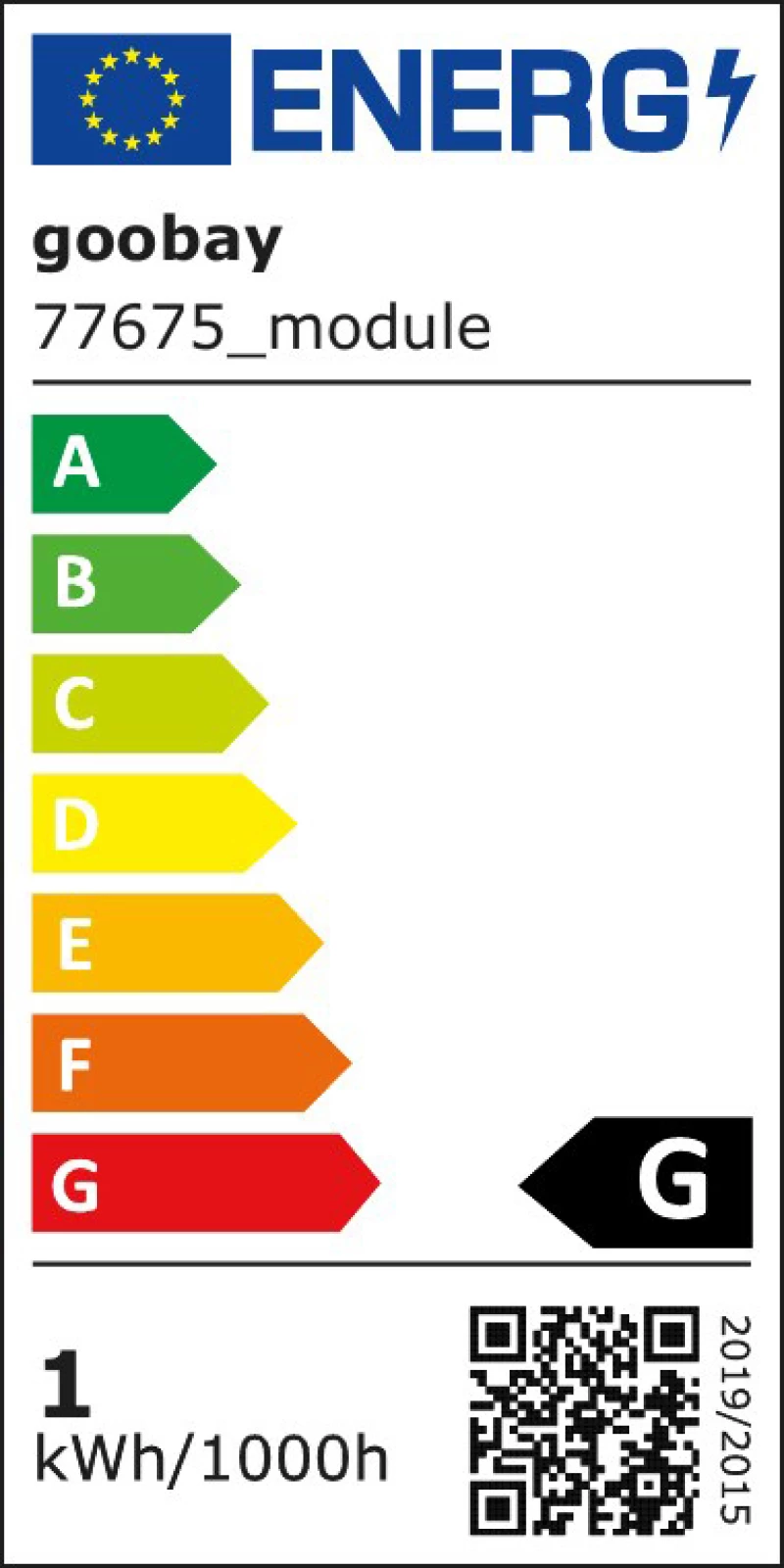GOOBAY επιτραπέζιο φωτιστικό 77675, 3000K, dimmable, επαναφορτιζόμενο, μαύρο