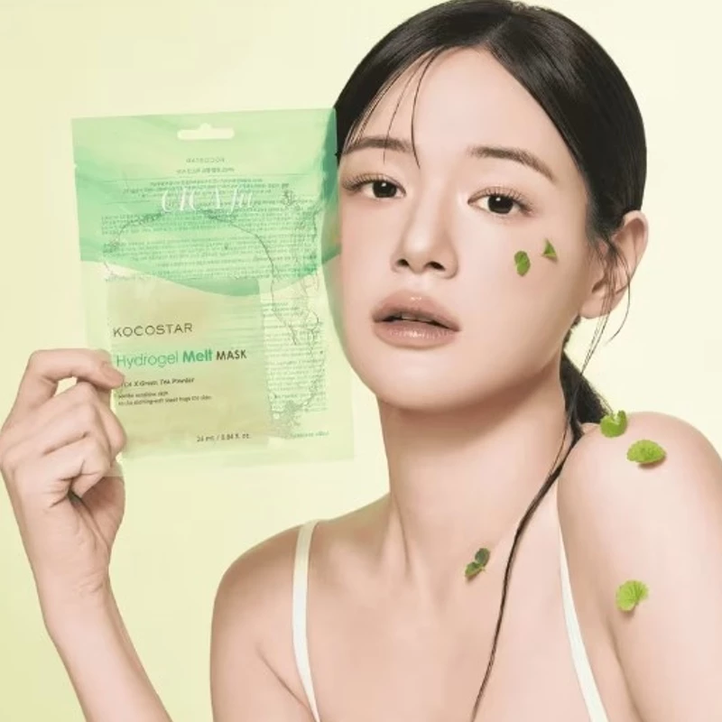 KOCOSTAR Cica Fit Hydrogel Melt Mask, Μάσκα Προσώπου για Καταπράυνση -1τεμ