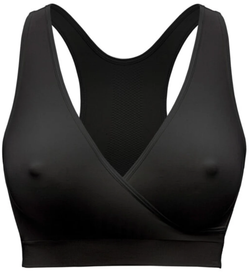 Medela Στηθόδεσμος Εγκυμοσύνης & Θηλασμού Keep Cool™ Sleep Bra Μαύρο XXLarge 101045327