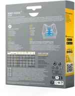 Medela Στηθόδεσμος Εγκυμοσύνης & Θηλασμού Keep Cool™ Sleep Bra Μαύρο XXLarge 101045327