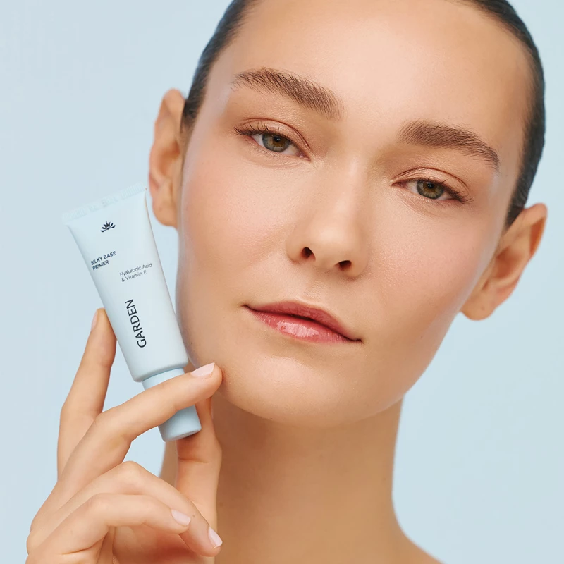 GARDEN Silky Base Primer 101 Βάση Μακιγιάζ με Υαλουρονικό Οξύ & Βιταμίνη Ε 20ml