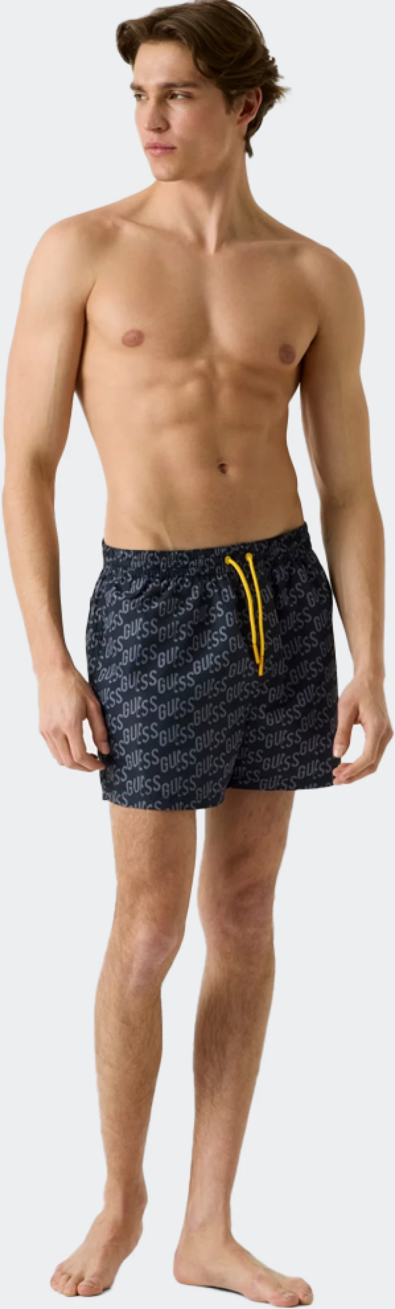 GUESS SWIMTRUNK NEW 4G LOGO - F6GT26WG2A2-PJ1G