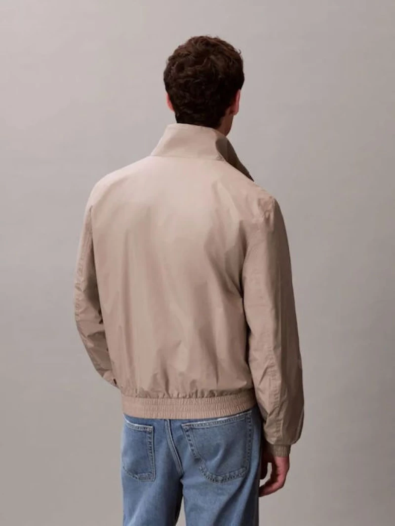 Calvin Klein ανδρικό bomber τζάκετ vintage chaki LV04RF520G-RAK