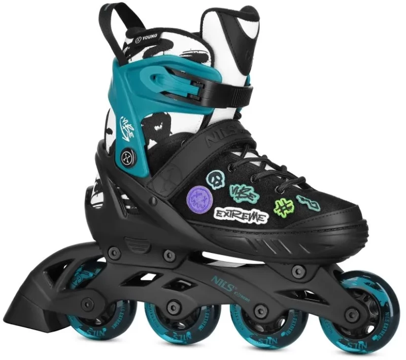 Πατίνια NA2053A VIBE TURQUOISE ROLLER SKATES SIZE M (37-40) NILS EXTREME