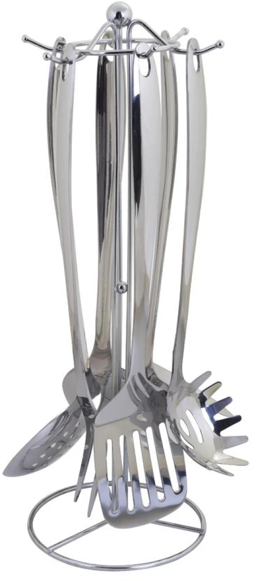 ΣΕΤ 6τεμ. ΚΟΥΤΑΛΕΣ ΑΝΟΞΕΙΔΩΤΕΣ σε ΒΑΣΗ BASIC H2009 - Max.Home®