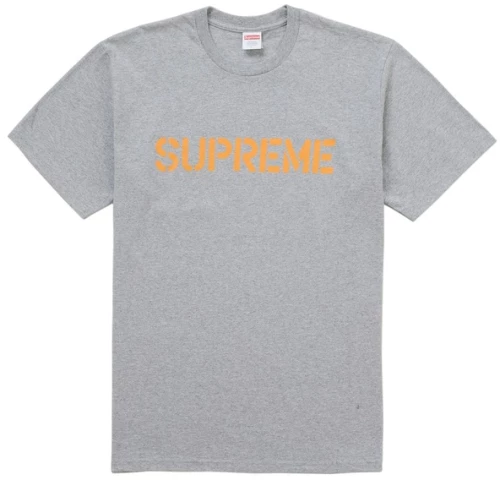 Supreme Hard Tee Heather Grey