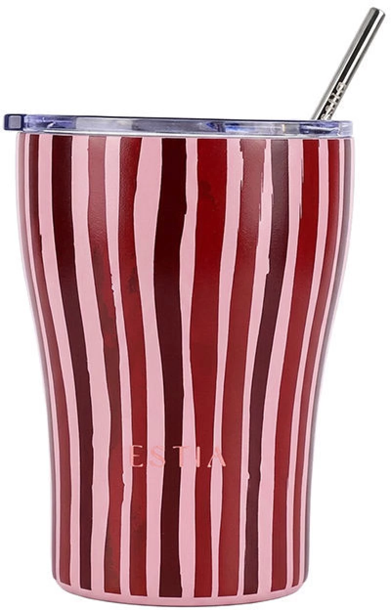 ESTIA ΘΕΡΜΟΣ COFFEE MUG SAVE THE AEGEAN 350ml VIVA STRIPE