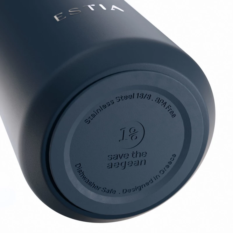 ESTIA ΘΕΡΜΟΣ FLOW  SAVE THE AEGEAN 500ml INDIGO