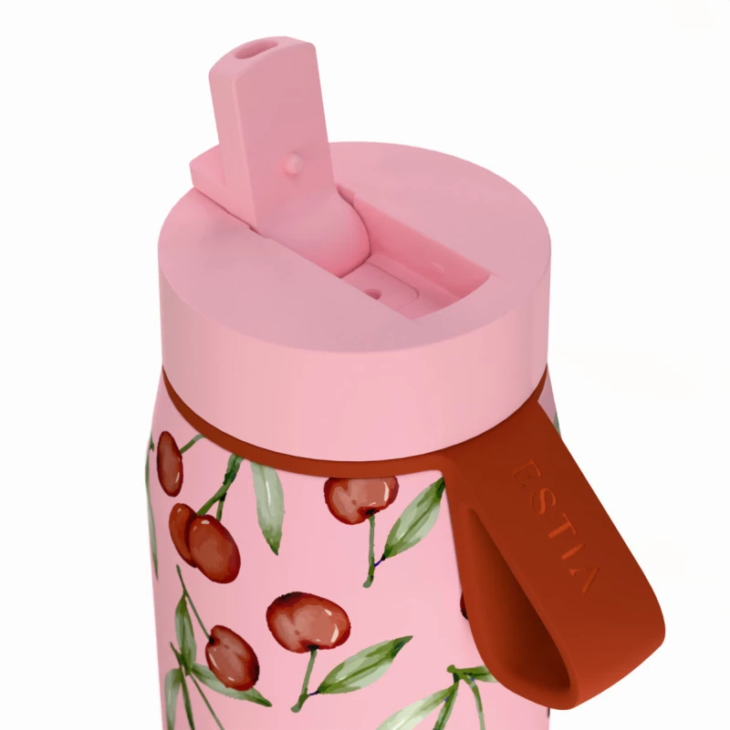 ESTIA ΘΕΡΜΟΣ PULSE  SAVE THE AEGEAN 500ml CHERRY ROSE