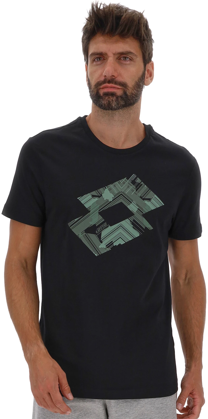 LOTTO LOTTO TEE LOSANGA CAMU BLK 223636-1CL