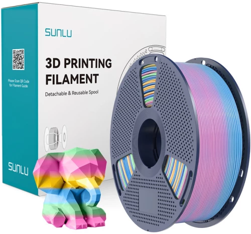 Sunlu Filament PLA Rainbow 04