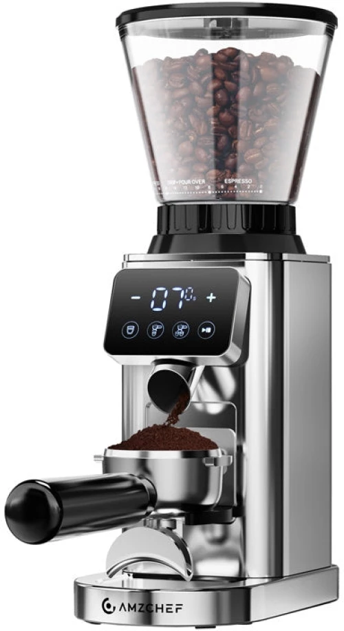 Coffee Grinder AMZCHEF CE-CG209-SV (silver)