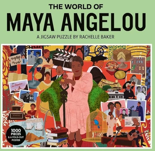 The World of Maya Angelou - a 1000-Piece Jigsaw Puzzle by Rachelle Baker