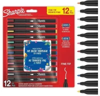 Μαρκαδόροι Ακρυλικοί Sharpie FINE Tip 12τμχ 2212913