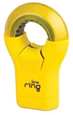 Γόμα-Ξύστρα Serve Ring Κίτρινο