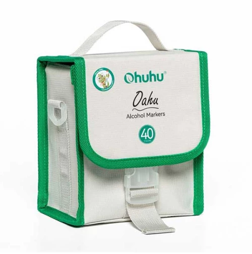Ohuhu Σετ 40 Μαρκαδόροι Αλκοόλης Oahu Fine & Chisel
