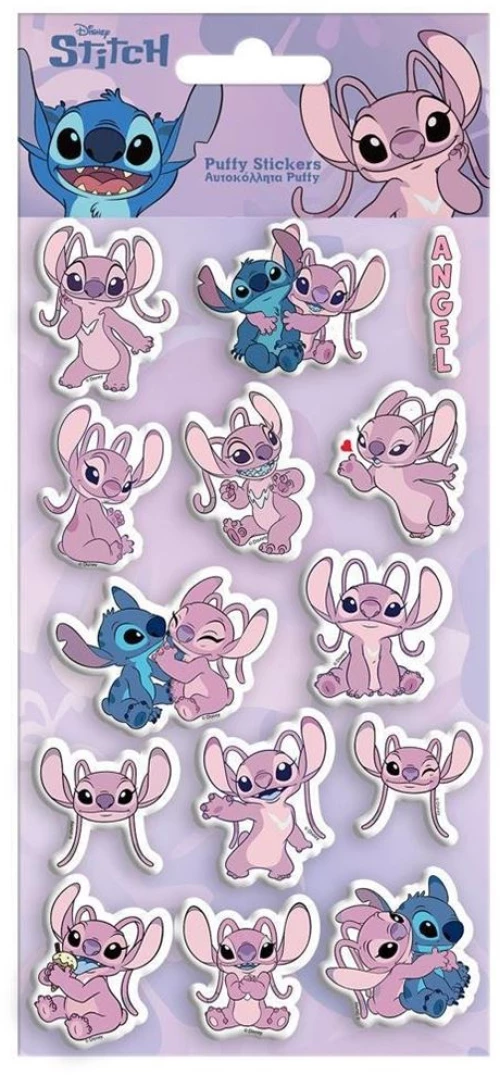 Αυτοκόλλητα Puffy 10x22εκ Stitch 7 Angel 000566023