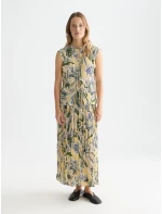 Scotch&Soda Printed Micro Pleat Skirt