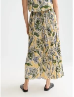 Scotch&Soda Printed Micro Pleat Skirt