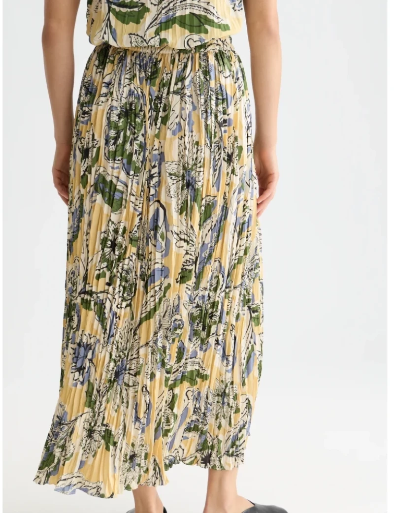 Scotch&Soda Printed Micro Pleat Skirt
