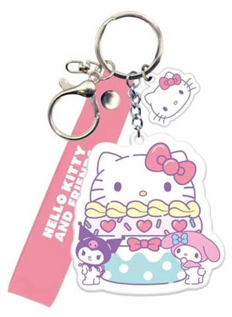 Μπρελόκ Hello Kitty And Friends Ροζ