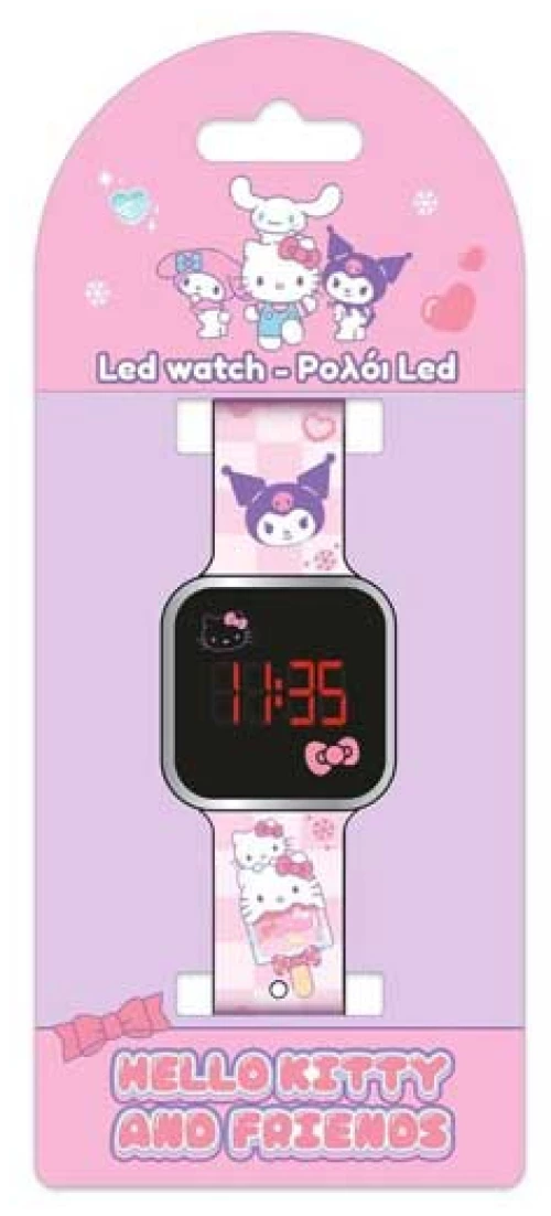 Ρολόι Led Hello Kitty