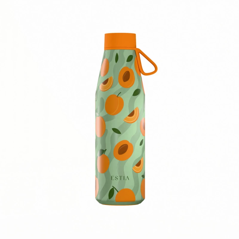Estia Θερμος Flow  Save the Aegean 500ml Peach Garden