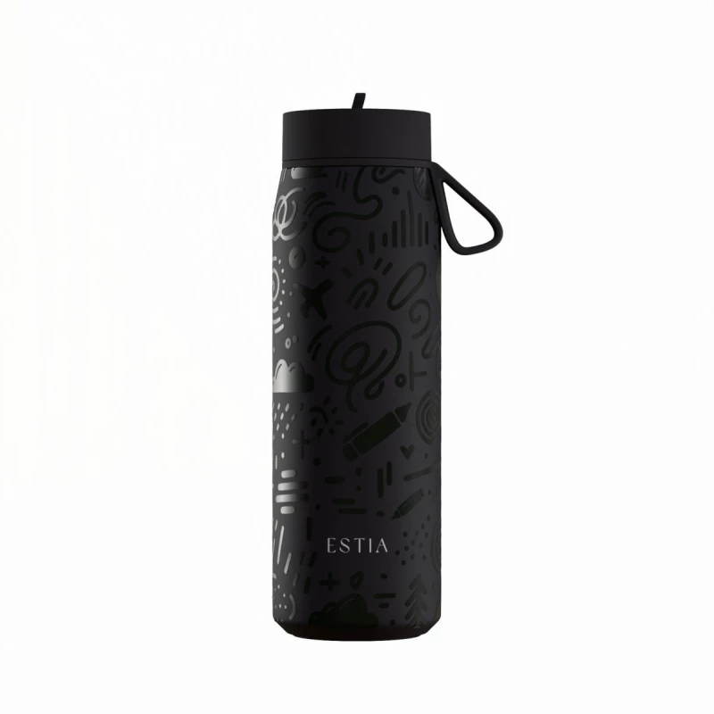 Estia Θερμος Pulse  Save the Aegean 500ml Noir Echo