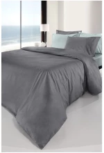 Παπλωματοθήκη Υπέρδιπλη Guy Laroche Color Plus Anthracite 225x245