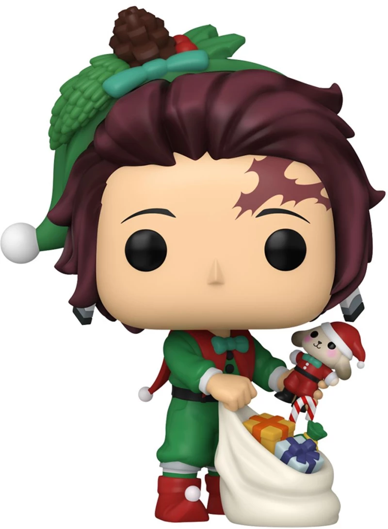 Funko Pop! Plus: Demon Slayer - Tanjiro Kamado (Holiday) #2032 Vinyl Figure