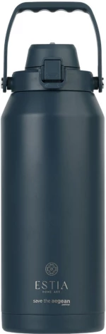 Estia Θερμος Lift Bottle Save the Aegean 1.8lt Indigo