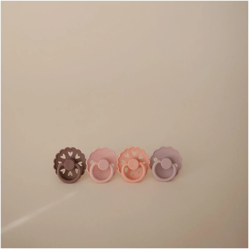 Σετ 4 Πιπίλες Latex FRIGG – Sunset Bliss 0-6 Μηνών