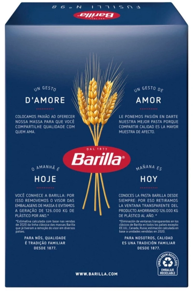 Barilla Fusilli No98 500gr