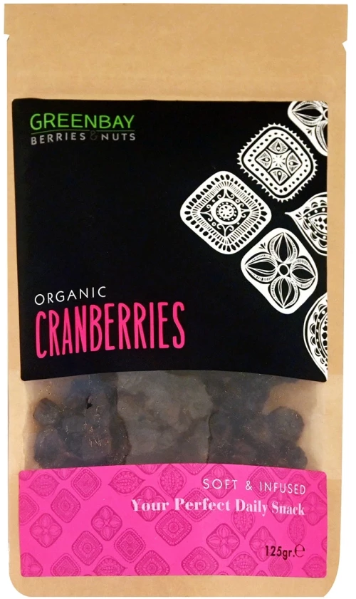 Greenbay Berries & Nuts Cranberries 125gr