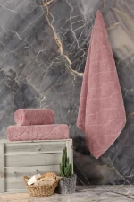Stewehome Πετσέτα μπάνιου από μικροβαμβάκι 70x140 cm