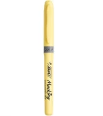 Bic Υπογραμμιστής Grip Pastel Κίτρινος