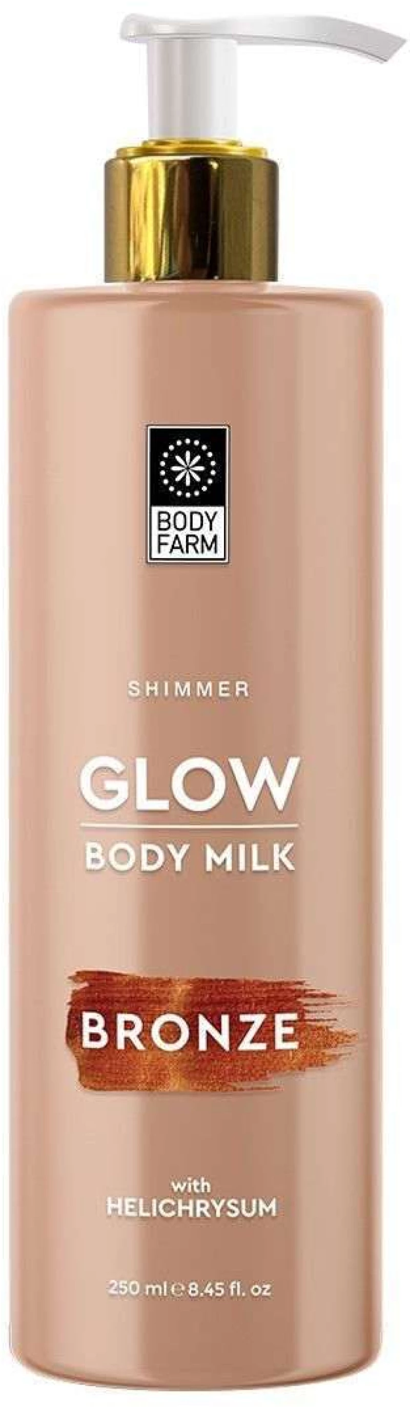 Bodyfarm Glow Bronze Body Milk Σώματος 250ml